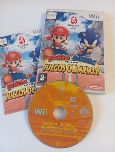 Wii mario sonic en - mario,