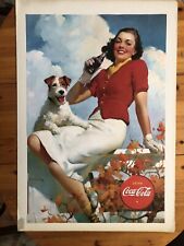 COCA COLA, PUBBLICITÀ D'EPOCA, RARO POSTER 1997