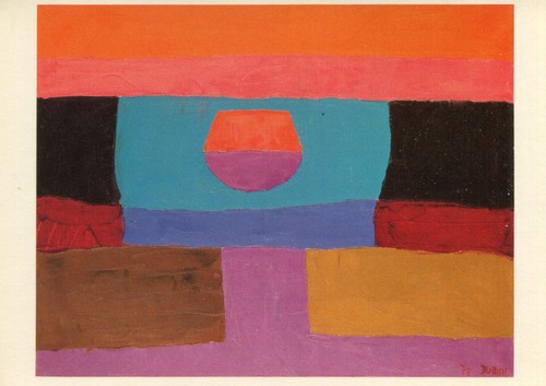 Carte art soleil couchant - art, le