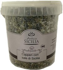 CAPPERI SOTTO SALE 1 KG AL SALE DI TRAPANI - ANTICA SICILIA - LUNGA SCADENZA