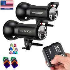US 2x Godox SK300II 300W 110V