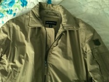 Giubbotto giubbino uomo marca Alcott tg M colore marrone chiaro con lampo