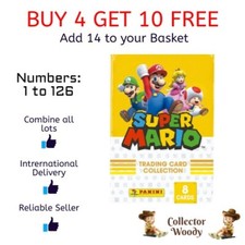 Super mario trading card - mario,