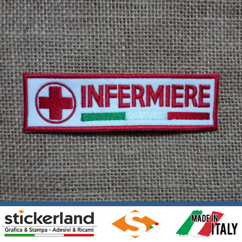 Toppa patch croce rossa - toppa,