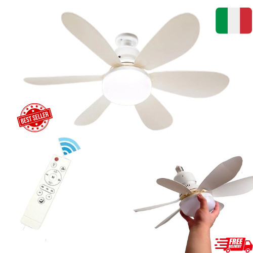 Lampada ventilatore plafoniera - lampada,