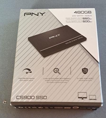 Disque ssd pny 480gb - disque,
