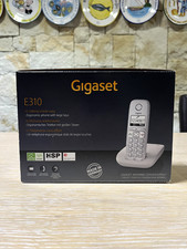 Gigaset E310 Telefono Fisso Portatile Cordless bianco, usato in buone condizioni
