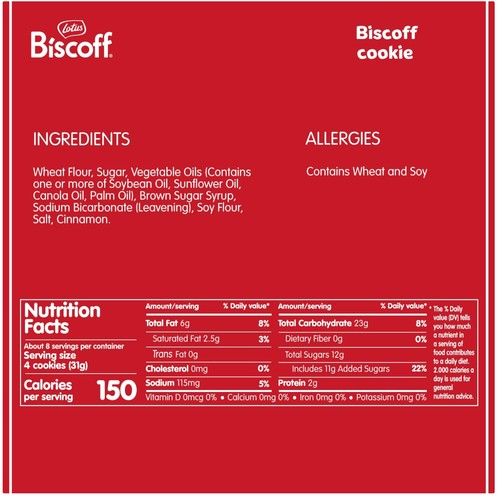 Biscotti caramellati lotus - biscotti,