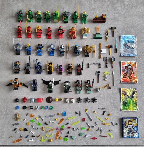 Lego ninjago minifigures - 35,