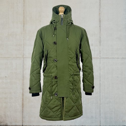 Parka trapuntato con - , cappuccio