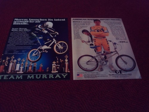 Two bmx advertising prints - bmx,