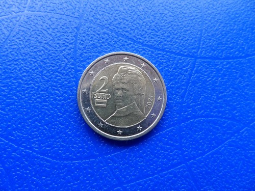 1068 austria moneda de 2 - 1068,