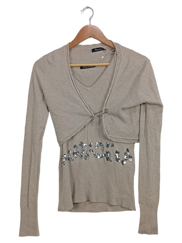 Preziosa twin set donna beige - preziosa,