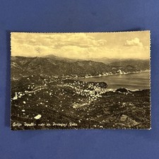 GOLFO TIGULLIO VISTO DA PORTOFINO VETTA Bianco e nero  - Cartolina