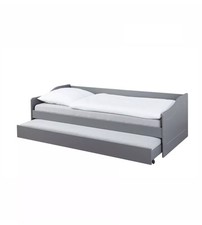 LETTO SINGOLO GRIGIO E LETTO