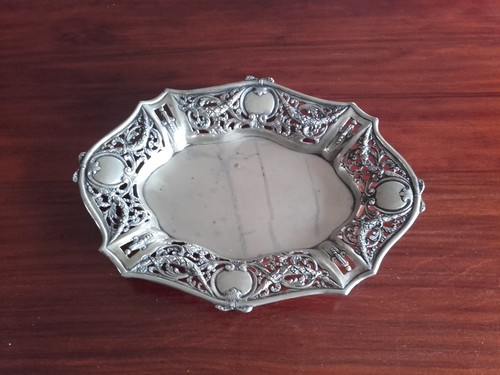 Centro tavola argento 800 - tavola,