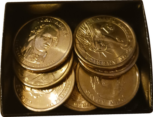 Lotto monete dollaro 7 - monete, 1