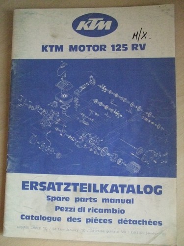 Lista ricambi originali ktm - ricambi,