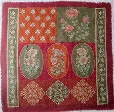 -Superbe foulard VALENTINO cachemire/soie   TBEG vintage scarf 86 x 90 cm