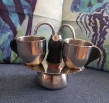 Moka Doppia Metallo Tazzine