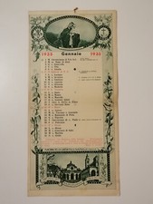 Calendario 1935 madonna - 1935, la