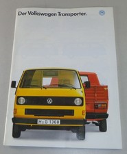 Prospetto VW T3 Bus, Scatola
