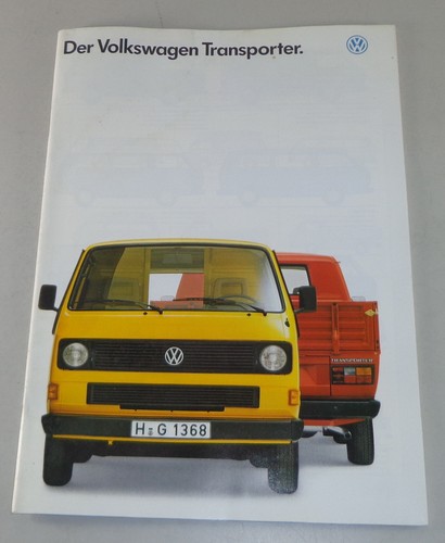 Brochure autobus - vw, t3