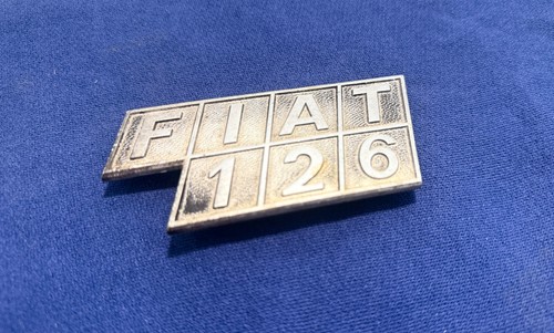 Targa stemma posteriore - , fiat