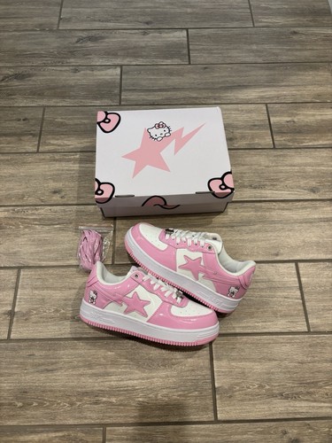 Hello kitty bapesta rosa - kitty,