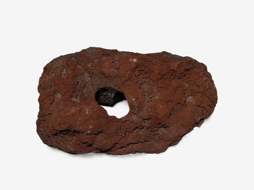 Grande roccia lavica rossa - lavica,