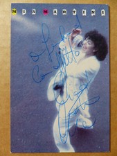 MIA MARTINI autografo firmato