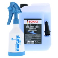 SONAX Profiline BrilliantShine Detailer cera conservante flacone spray set da 5 L