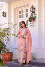 Shalwar Kameez Festa Abbigliamento Anarkali Abito Bollywood Matrimonio Indiano
