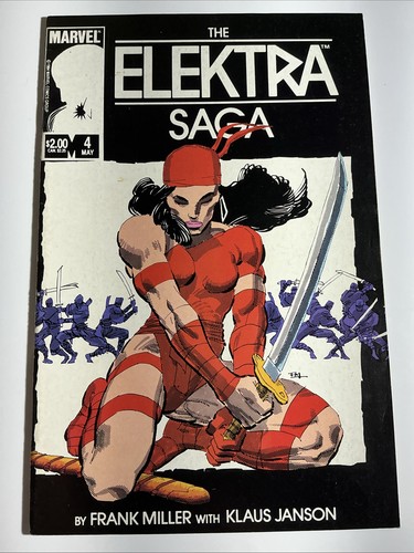 Elektra saga 1984 marvel - elektra,