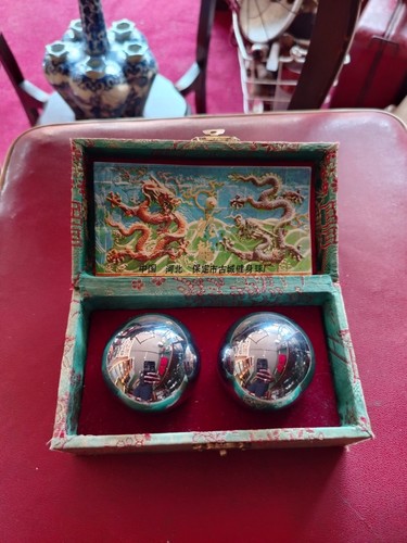 Chinese baoding balls silver - chinese,