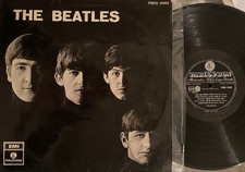 THE BEATLES 1st ALBUM ITALY ORIGINAL PARLOPHON LP Black labels 3rd pressing 1968