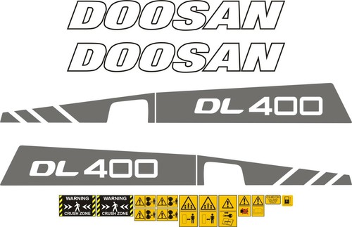 Set decalcomanie doosan - doosan, dl400