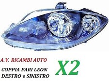 Coppia fari fanale proiettore - fanale,