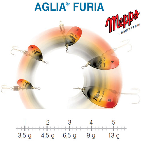 Mepps aglia furia - mepps,