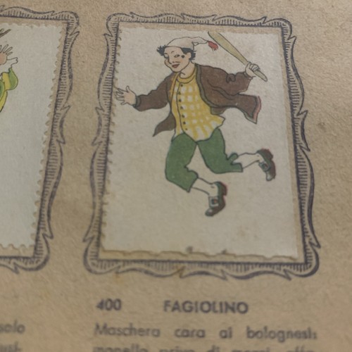 Figurina 400 maschere e - figurina, n.400