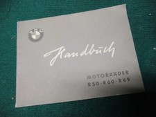 BMW Motorrader R50 R60 R69 - Libretto istruzioni per l' uso - Ricambio usato