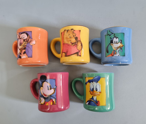 Vintage disney mug set - vintage, mickey
