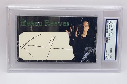 Autografo keanu reeves the - autografo,