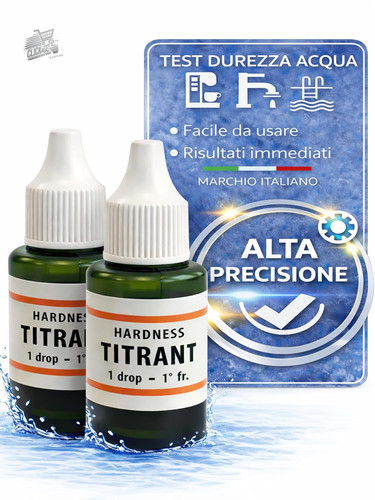 Test durezza acqua kit analisi - durezza,