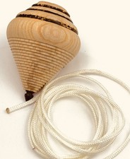 Trottola in legno di faggio da