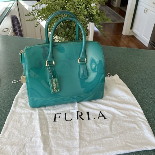 Furla teal candy bag - teal,