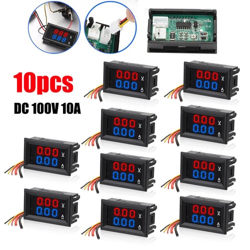10x voltmetro digitale led - 10x,