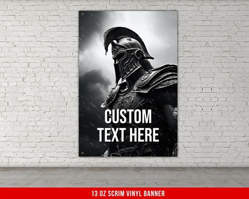 Striscione spartano wall art - striscione,