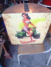 Insegna tabella luminosa - tabella, vespa