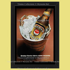 Anni ' 60  * Pubblicità Originale "Dreher, Forte, Birra Come Nessuna” Cornice